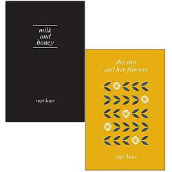 Milk And Honey & The Sun And Her Flowers By Rupi Kaur 2 Books Collection Set
